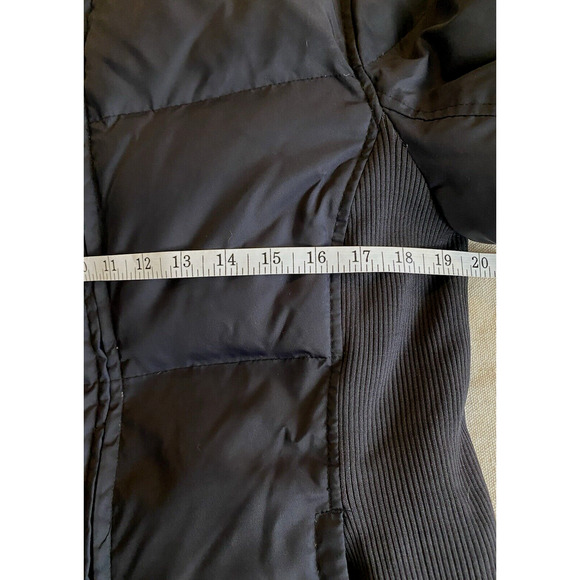 Gap Down Jacket Womens Size XS Extra-Small Black Nylon Puffer Winter Coat - Picture 8 of 11